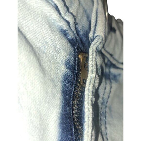 Blue Cult Jeans Womens 34 Light Wash Distressed Stretch Denim - Picture 8 of 8